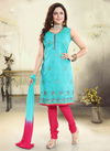FIROZI Colour N F CHURIDAR 07 Stylish Casual Wear Designer Worked Readymade Salwar Suit Collection N F C 204 FIROZI